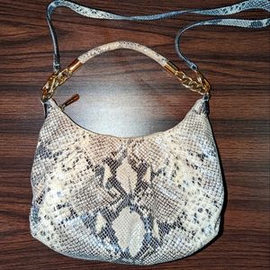 Michael Kors Leather Snakeskin Bag